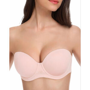 NEW Wingslove Strapless Full Figure Bra Underwire Multiway Contour 40D